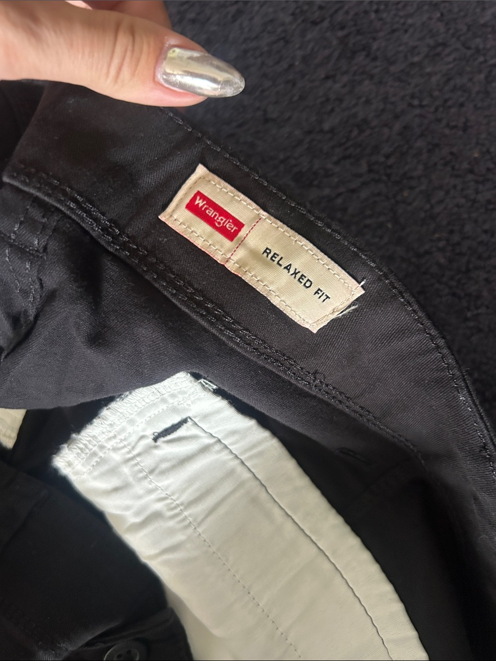 Wrangler Men’s Dark Brown Cargo Pants - Picture 3 of 4